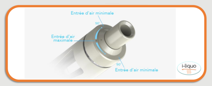 Ego Aio  joyetech air flow