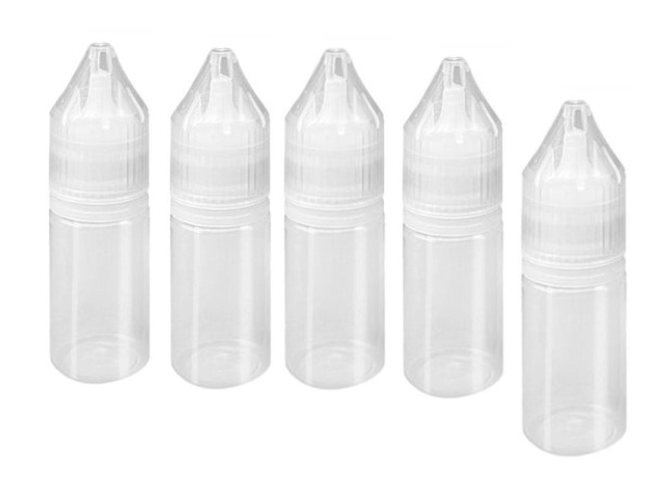 Flacon vides pour e-liquide 10 ml x5